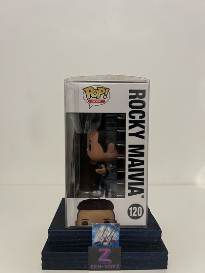 FUNKO POP! WWE Smackdown Raw Wrestling Rocky Mavia #120 Funko Exclusive