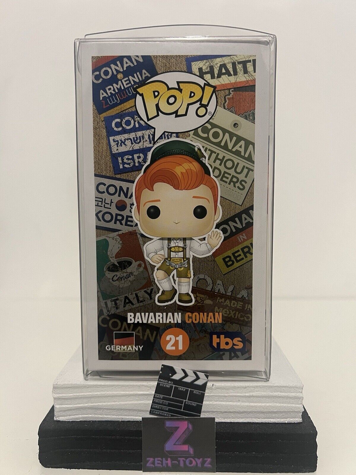 FUNKO POP! Television Tv Conan Without Boarders Conan O’Brien In Lederhosen #21