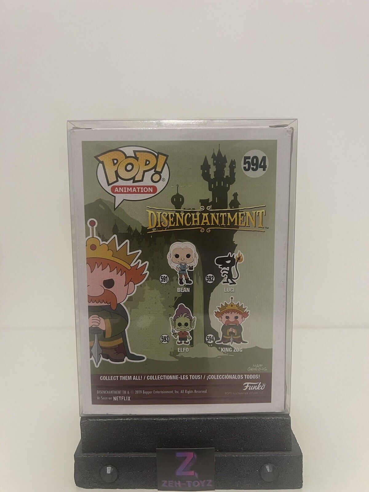 FUNKO POP! VINYL - DISENCHANTMENT - KING ZOG #594