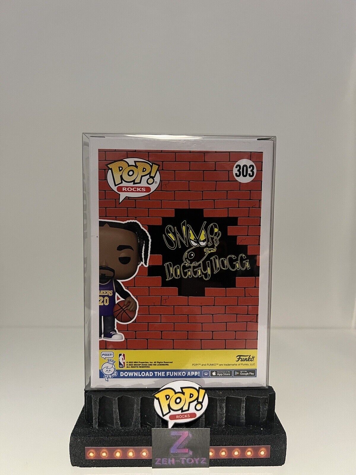 FUNKO POP! Music POP Rocks Snoop Dogg #303 15,000pcs Exclusive Limited Edition