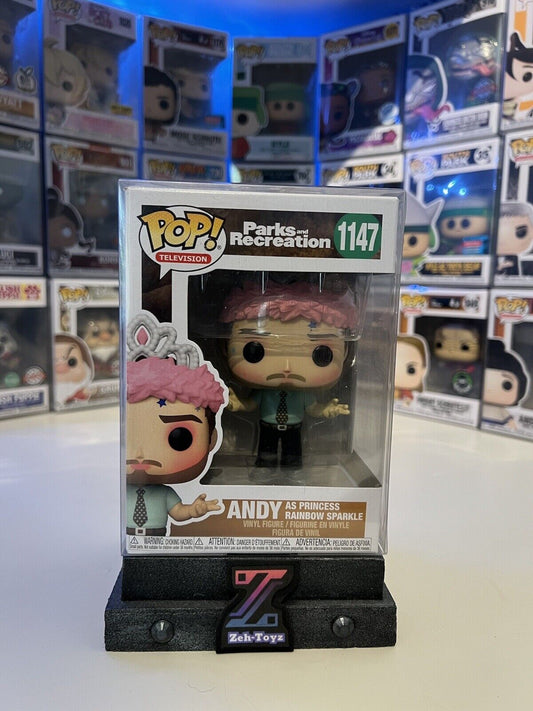 FUNKO POP! TV Parks and Recreation Andy As Princess Rainbow Sparkle #1147