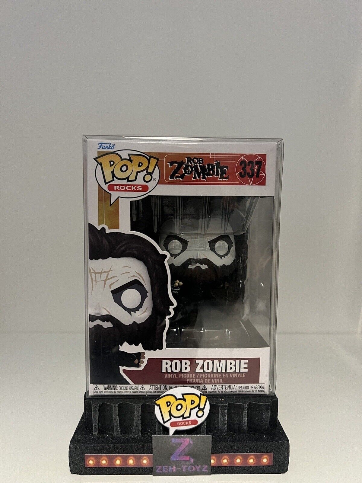 FUNKO POP! Music Pop Rocks Rob Zombie #337