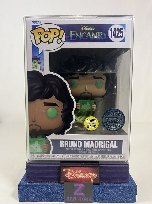 FUNKO POP! Disney Movies Encanto Bruno Madrigal #1425 Glow In The Dark