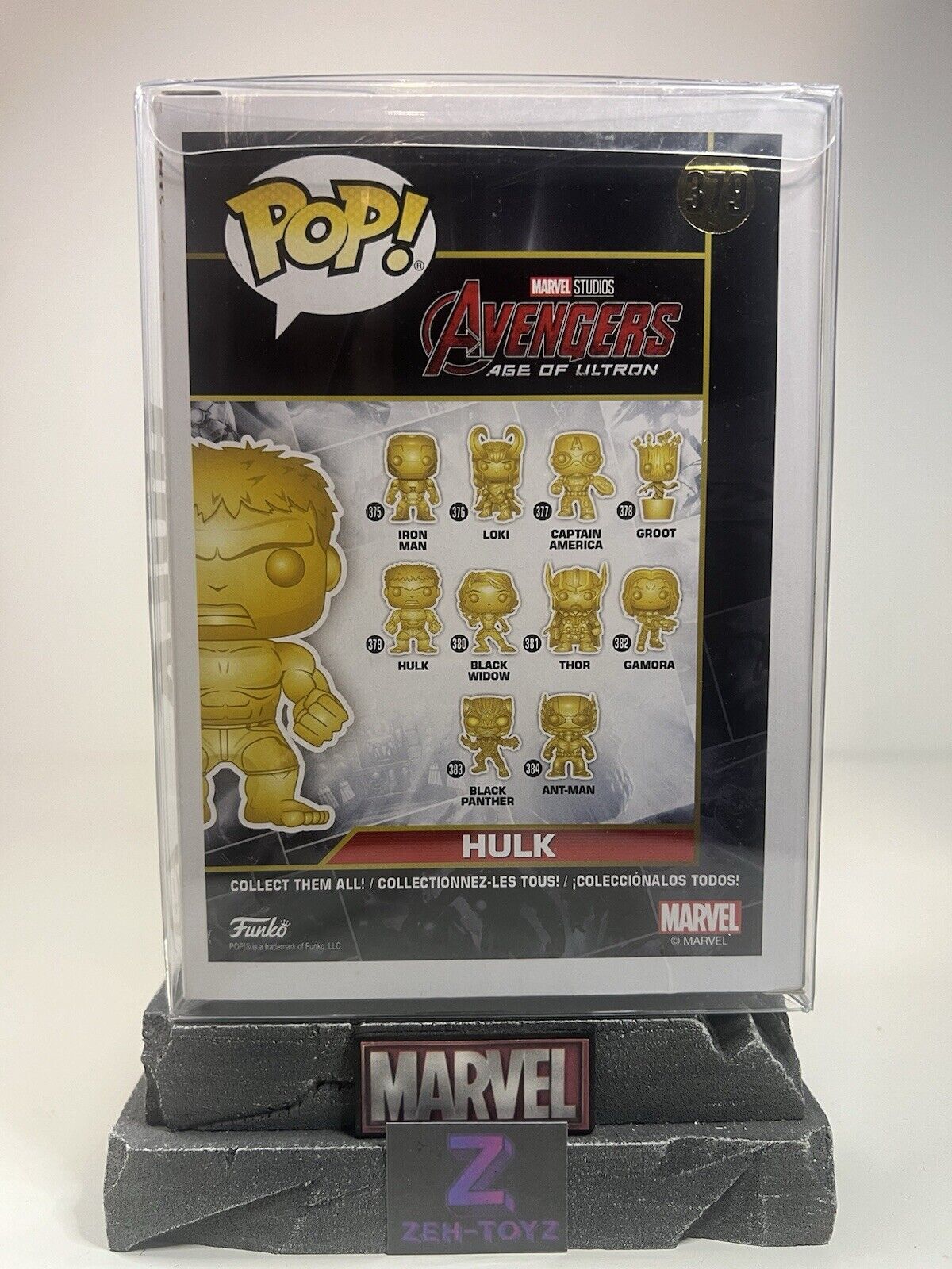 FUNKO POP! Marvel Studios Golden Hulk #379