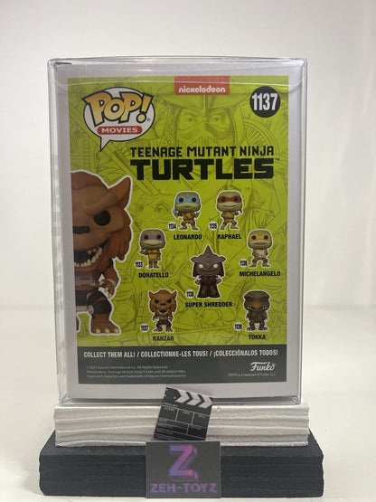 FUNKO POP! Movies TMNT Teenage Mutant Ninja Turtles Rahzar #1137