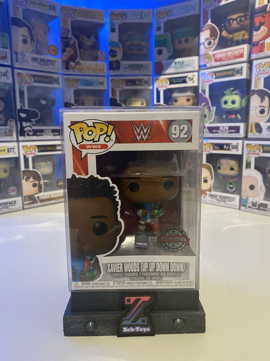 FUNKO POP! WWE Smackdown Raw Wrestling Xavier Woods #92 Special Edition