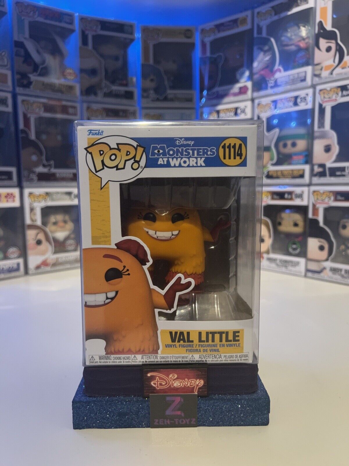 FUNKO POP! Disney Monsters At Work Val Little #1114 (2)