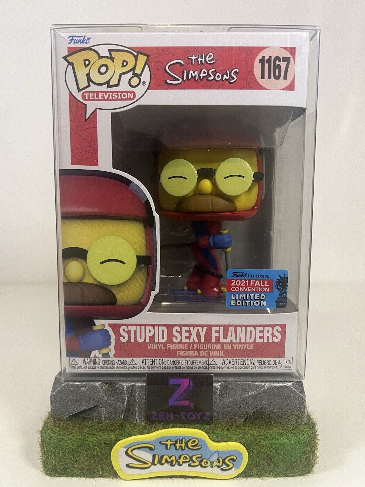 FUNKO POP! Animation Television The Simpsons Stupid Sexy Ned Flanders #1167 (6)