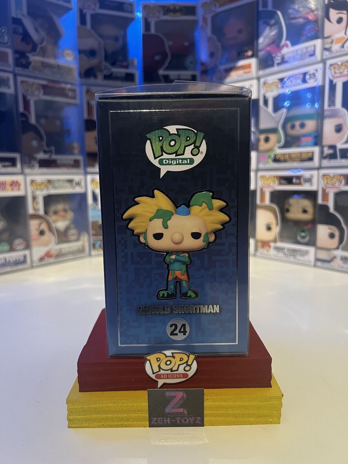 FUNKO POP! Animation Television TV Nickelodeon Hey Arnold Arnold Shortman #24