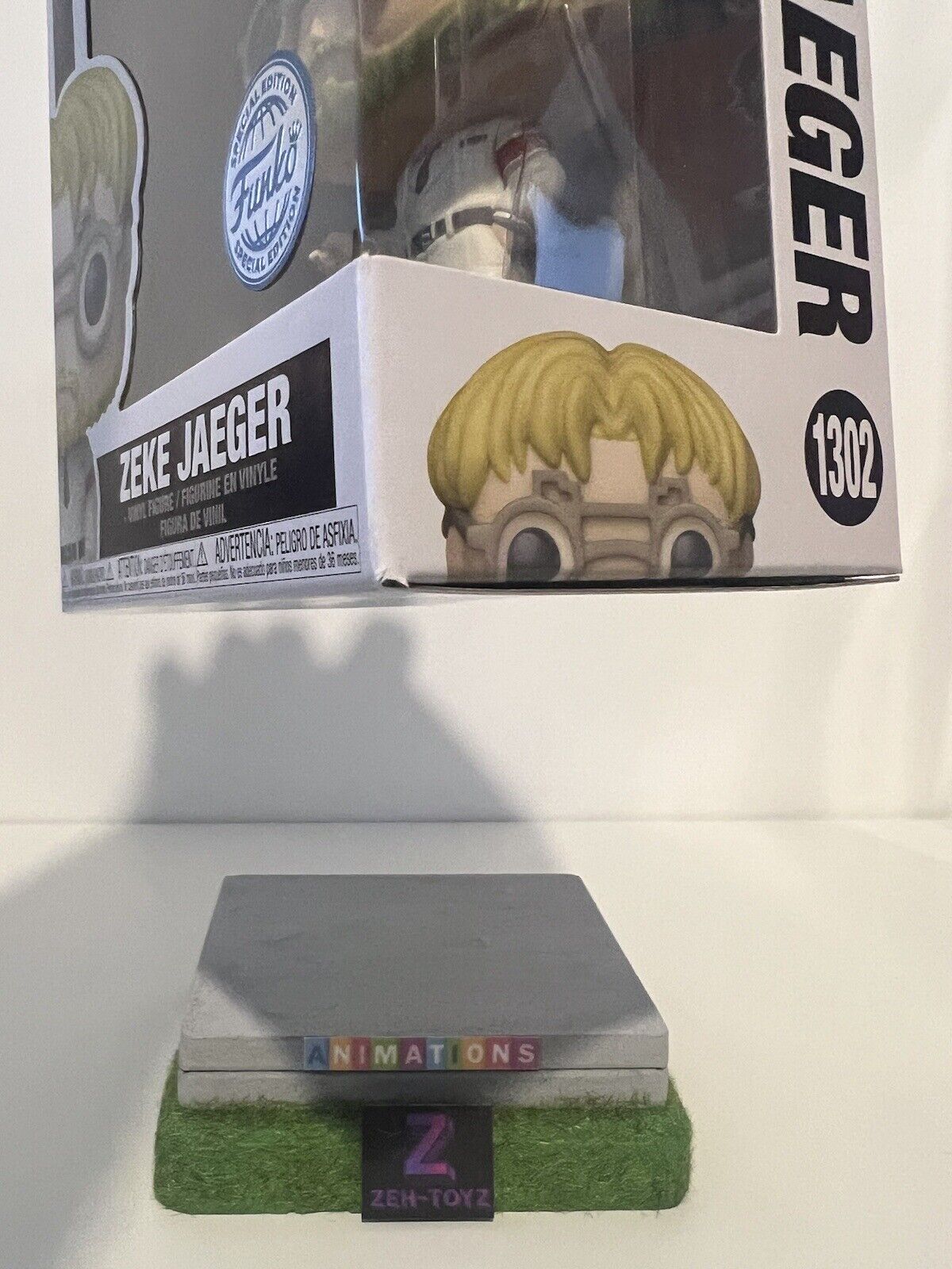 FUNKO POP! Anime Animation Attack On Titan Zeke Jaeger #1302 Special Edition