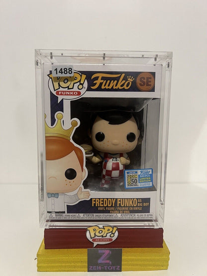 FUNKO POP! Grail Ad Icons Freddy Funko As Big Boy #SE 520pcs Limited Edition