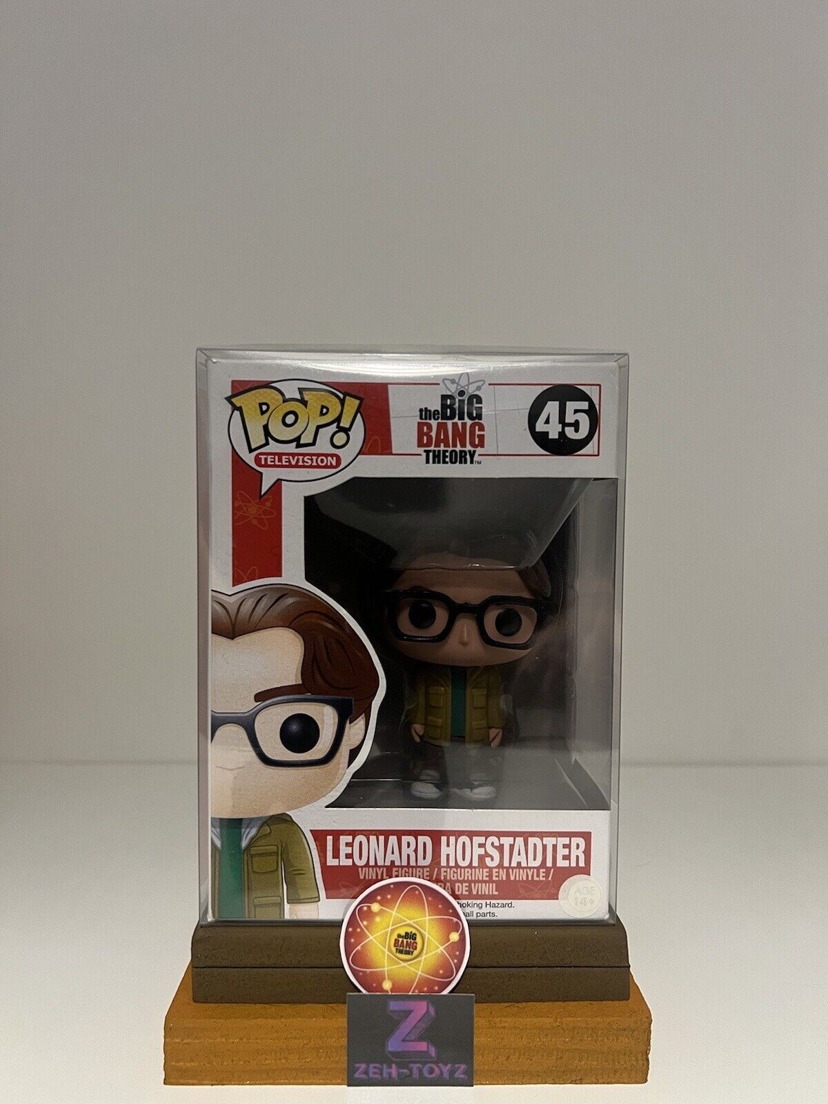 FUNKO POP! Television The Big Bang Theory Leonard Hoftsadter #45