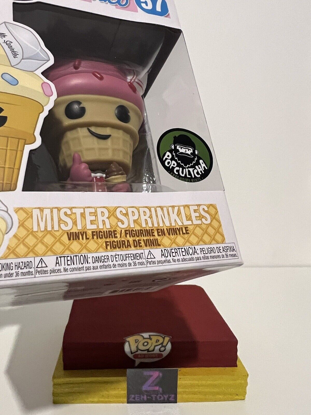 FUNKO POP! Spastik Plastik Funko Original Mister Sprinkles #57 Strawberry