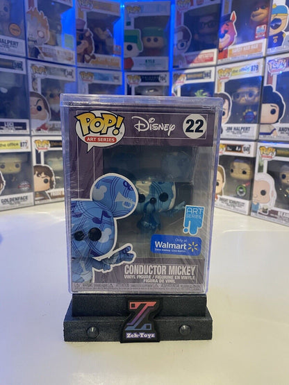 FUNKO POP! Disney Conductor Mickey Art Series #22 Walmart Exclusive