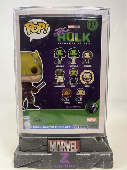 FUNKO POP! Marvel Universe She Hulk Daredevil #1301 Funko Exclusive