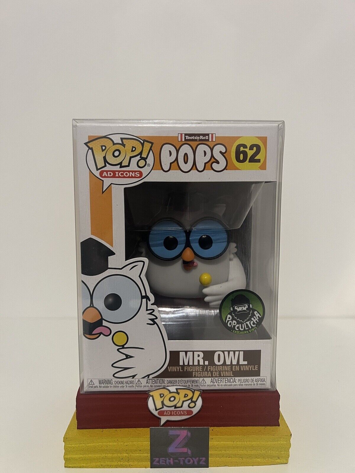 FUNKO POP! Ad Icons Tootsie Rolls Pops Mr Owl #62