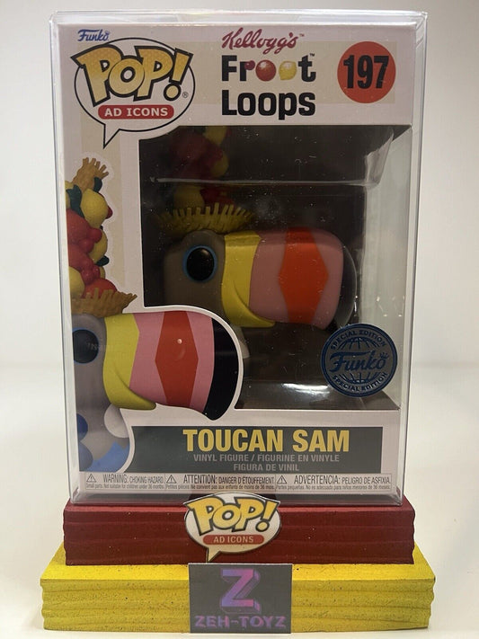 FUNKO POP! Ad Icons Kelloggs Toucan Sam #197 Special Edition