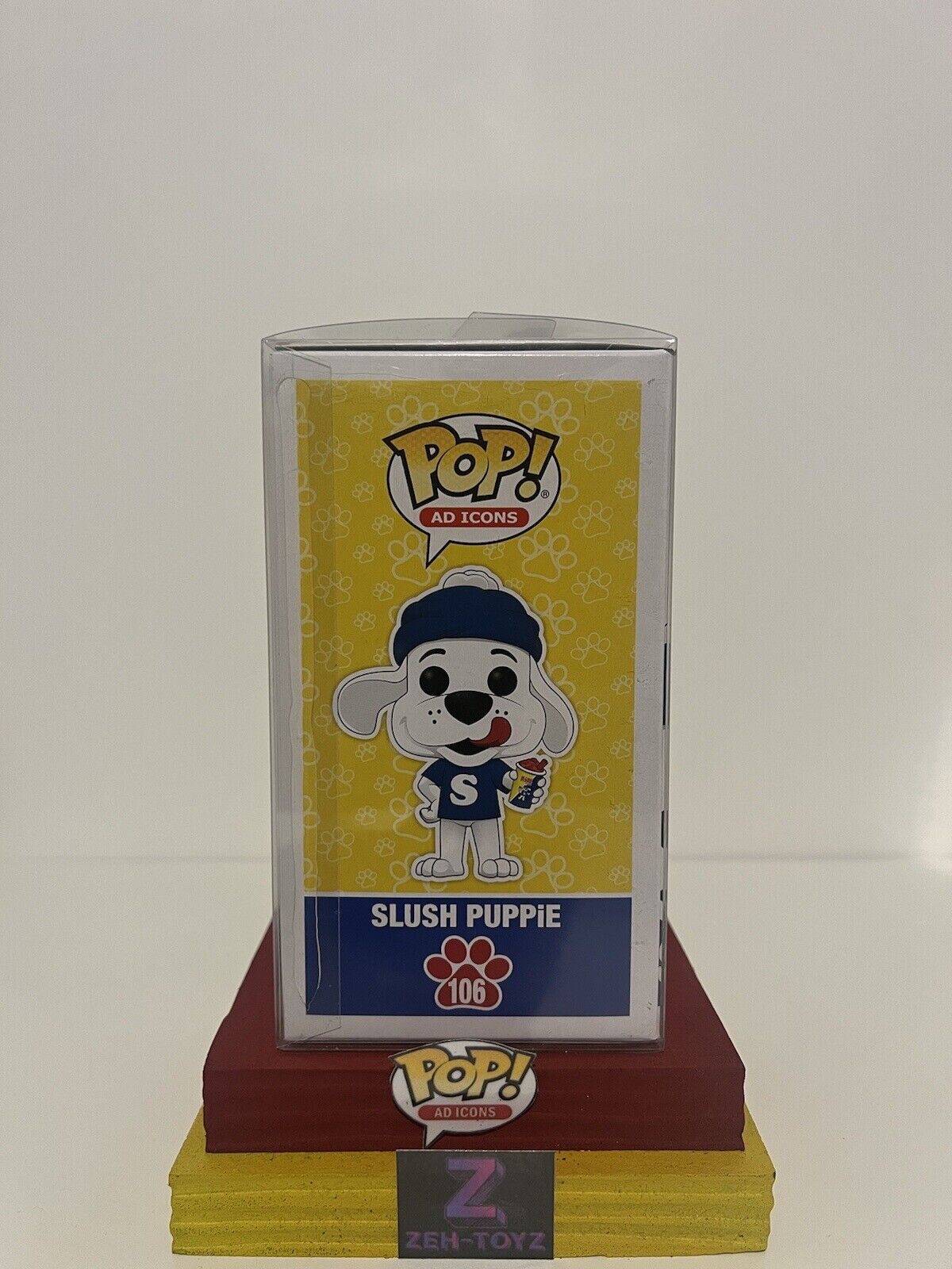 FUNKO POP! Ad Icons Slush Puppie #106 Flocked Special Edition