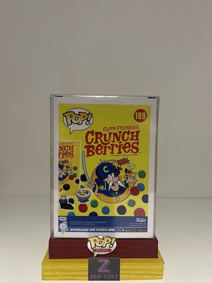 FUNKO POP! Ad Icons Cap'n Crunch Cereal Crunch Berries #189 Hot Topic Exclusive