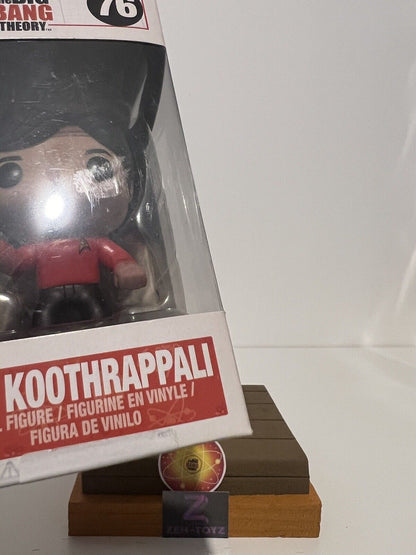 FUNKO POP! Television The Big Bang Theory Raj Koothrappali Star Trek #76