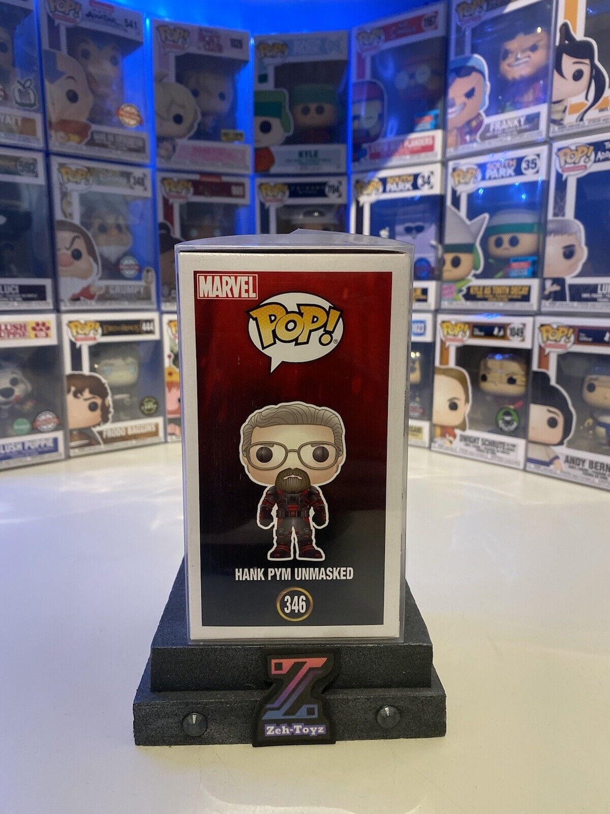 FUNKO POP! Marvel Universe Ant Man And The Wasp Hank Pym Unmasked #346