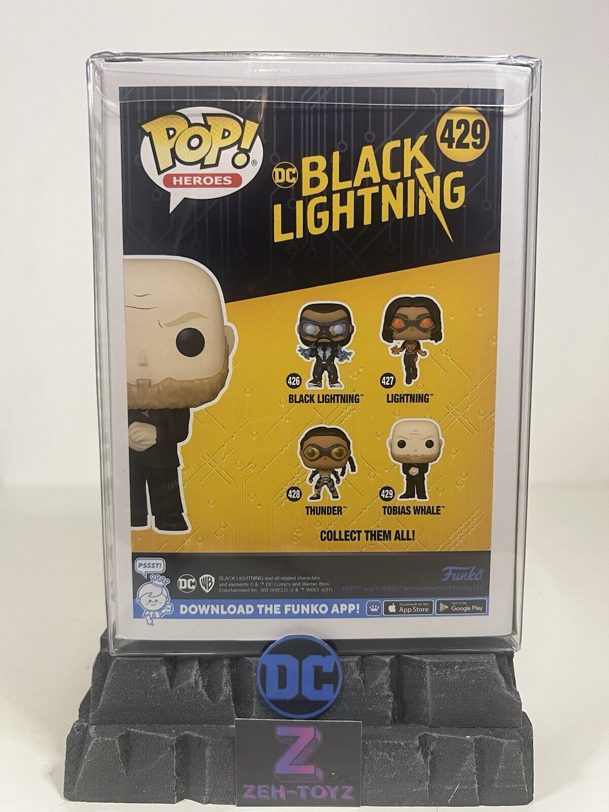 FUNKO POP! DC Universe Heroes Black Lightning Tobias Whale #429