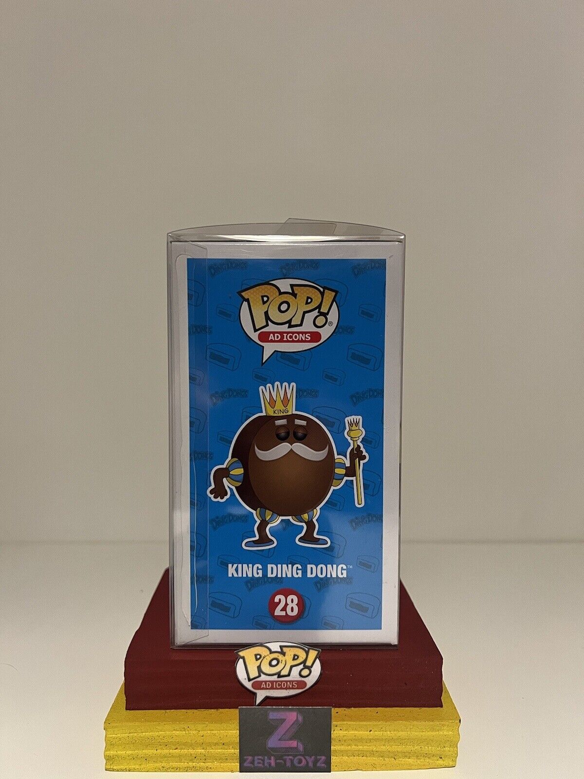 FUNKO POP! Ad Icons Hostess Ding Dongs King Ding Dong #28 Funko Shop Exclusive