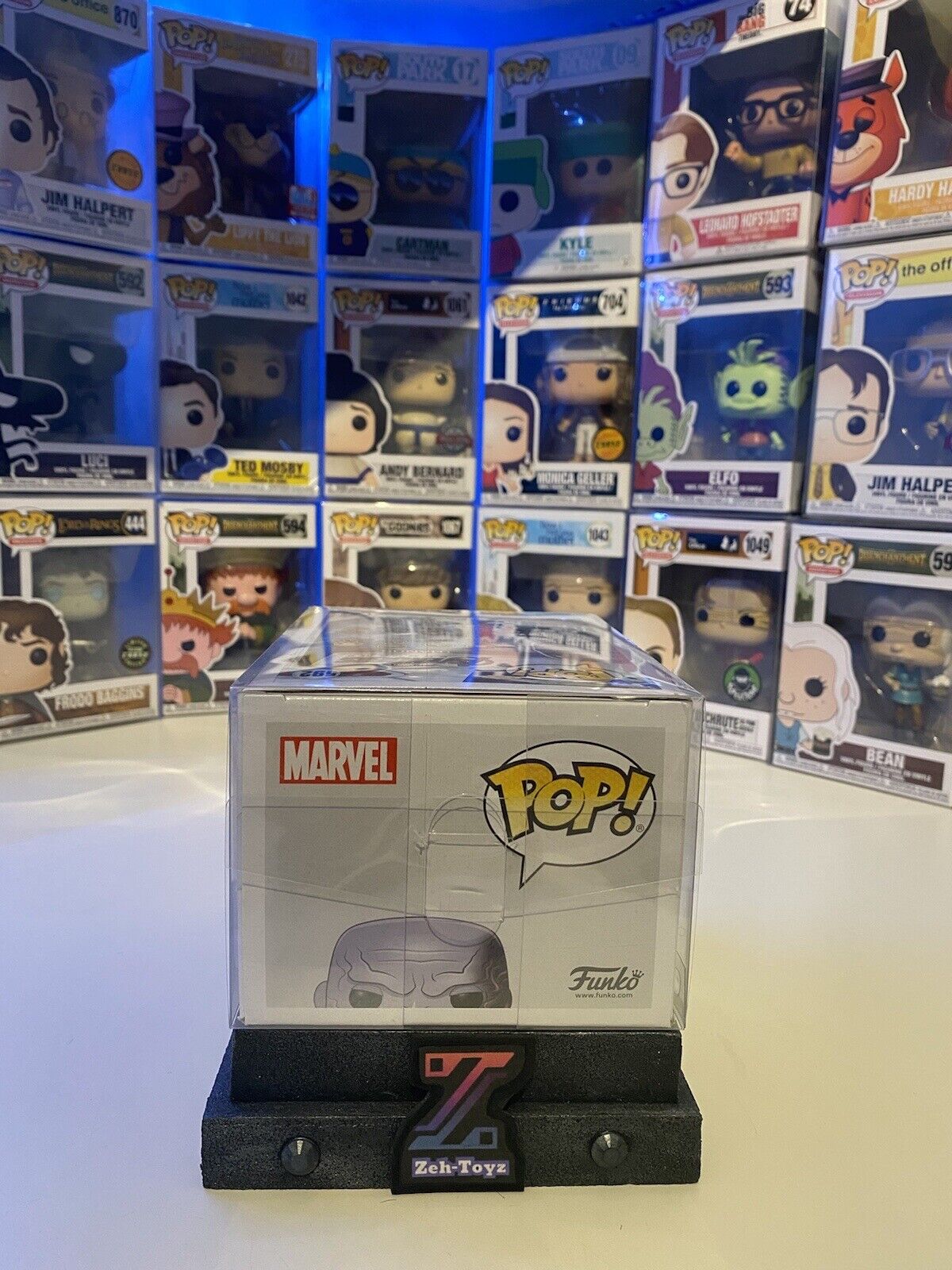 FUNKO POP! Movies Marvel Avengers End Game Thanos #592 Convention Exclusive