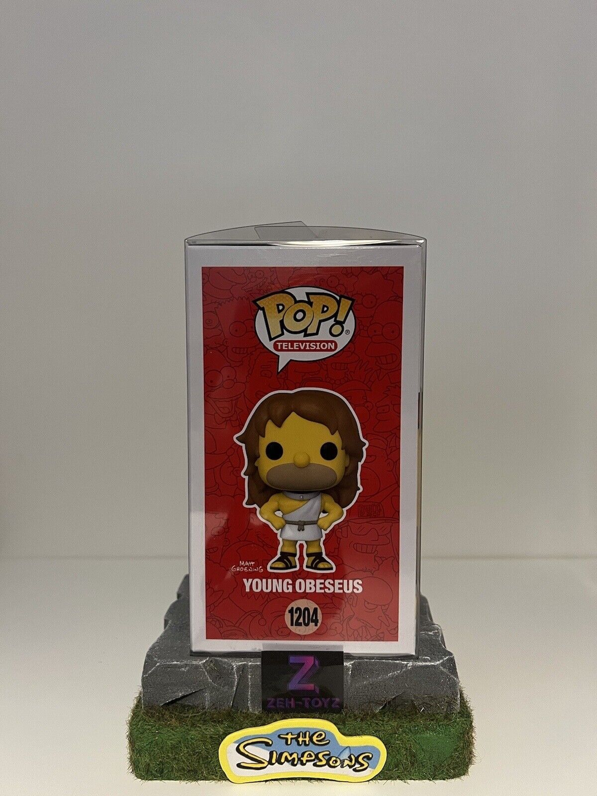 FUNKO POP! Television The Simpsons Young Obesus #1204 Amazon Exclusive