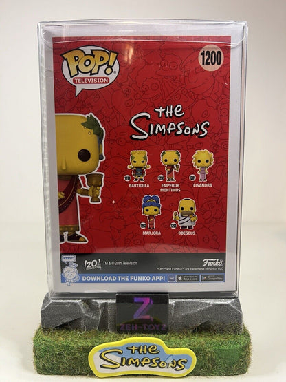 FUNKO POP! Television The Simpsons Mr Burns Emperor Montimus #1200