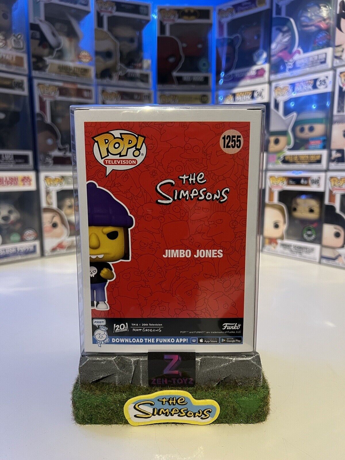 FUNKO POP! Animation Television TV the Simpsons Jimbo Jones #1255