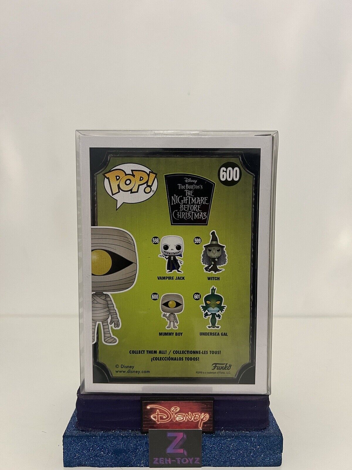 FUNKO POP! VINYL - DISNEY - MUMMY BOY #600