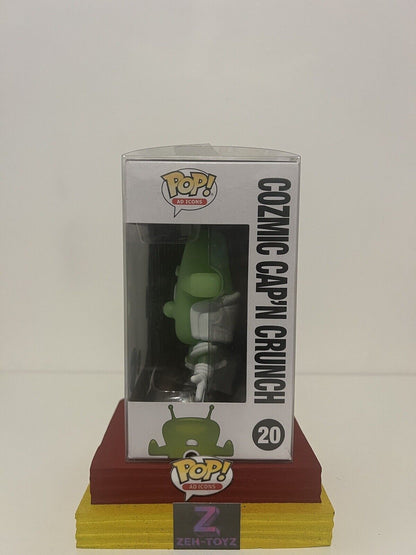 FUNKO POP Ad Icons Cozmic Cap'n Crunch #20 Glow In The Dark Funko Shop Exclusive