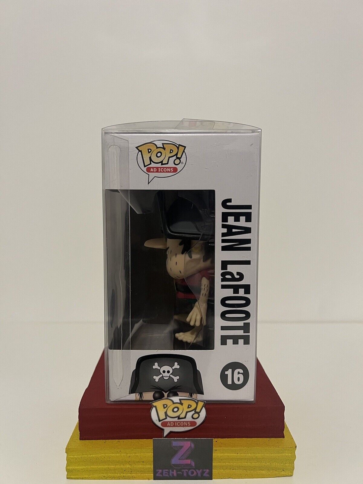 FUNKO POP! Ad Icons Cap'n Crunch Jean LaFoote #16 Funko Shop Exclusive