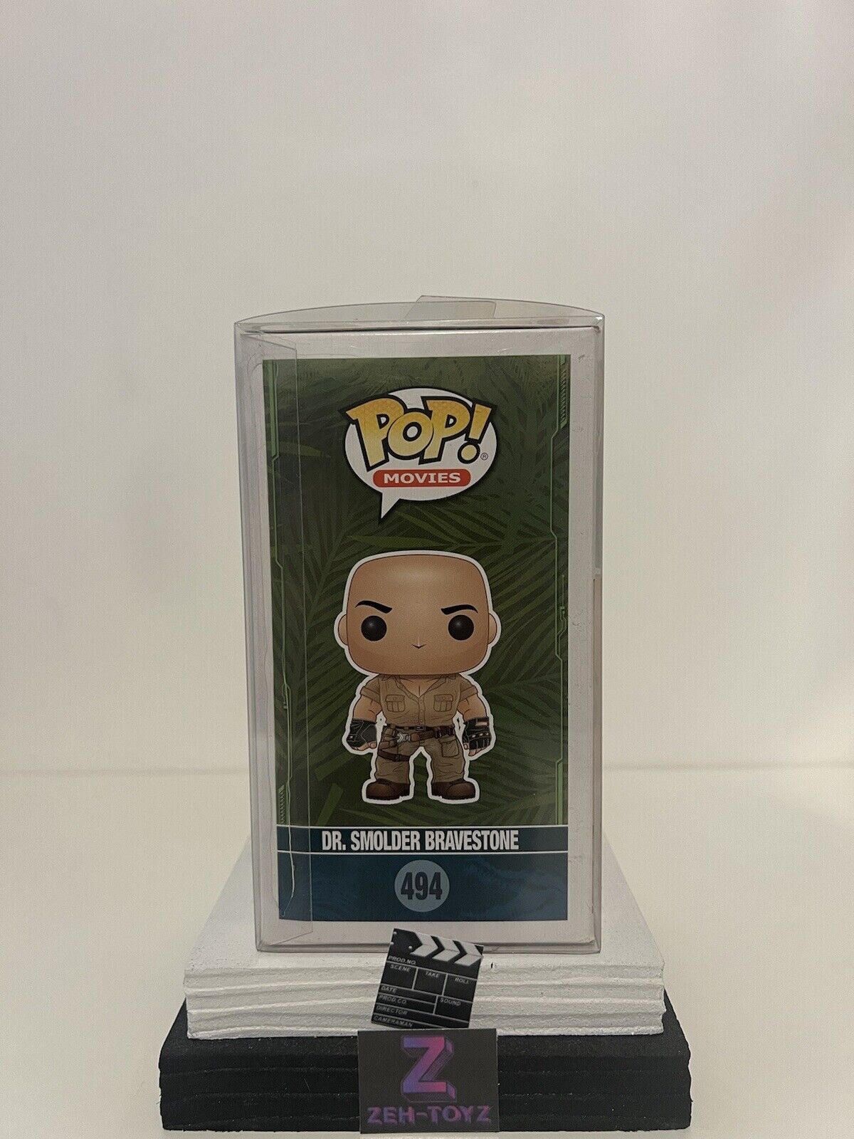 FUNKO POP! Movies Jumanji Dr. Smolder Bravestone #494 Dwayne The Rock Johnston