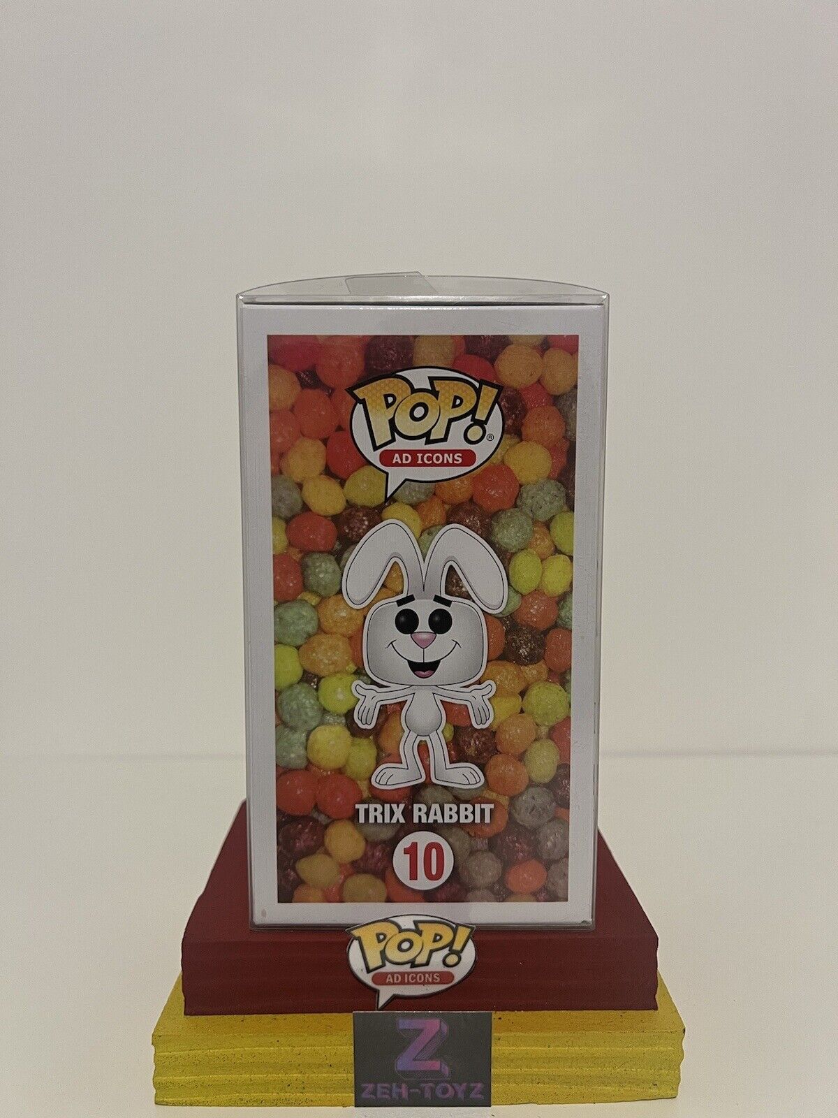 FUNKO POP! Ad Icons Trix Cereal Trix Rabbit #10 Flocked Funko Shop 3500pcs