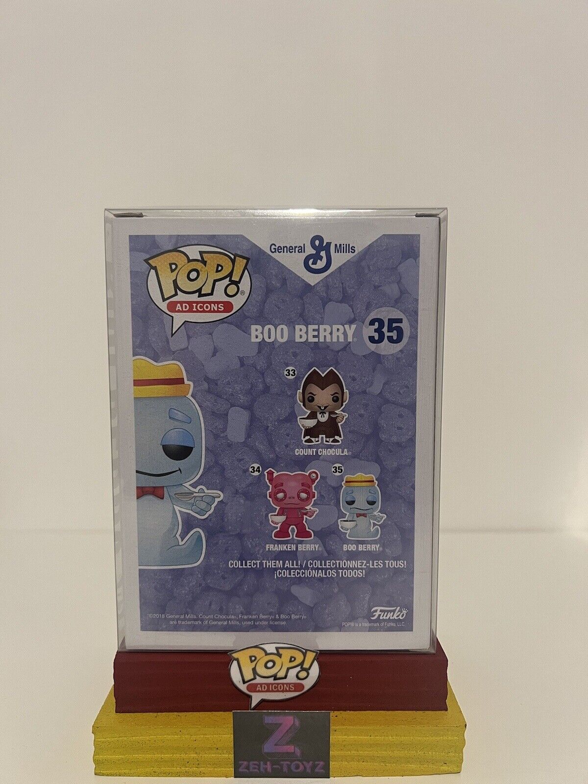 FUNKO POP! Ad Icons General Mills Boo Berry #35