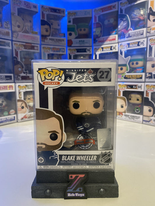 FUNKO POP! Sports Hockey NHL Winnipeg Jets Blake Wheeler #27 Special Edition