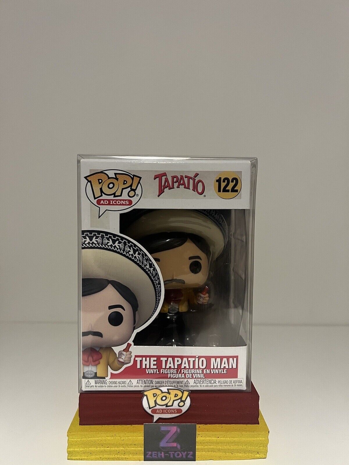 FUNKO POP! Ad Icons Tapatio Hot Sauce Tapatio Man #122