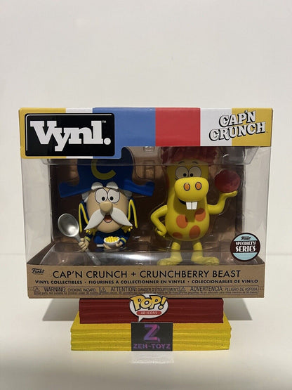 FUNKO VYNL Ad Icons Cap'n Crunch + Crunchberry Beast #2 Pack Speciality Series