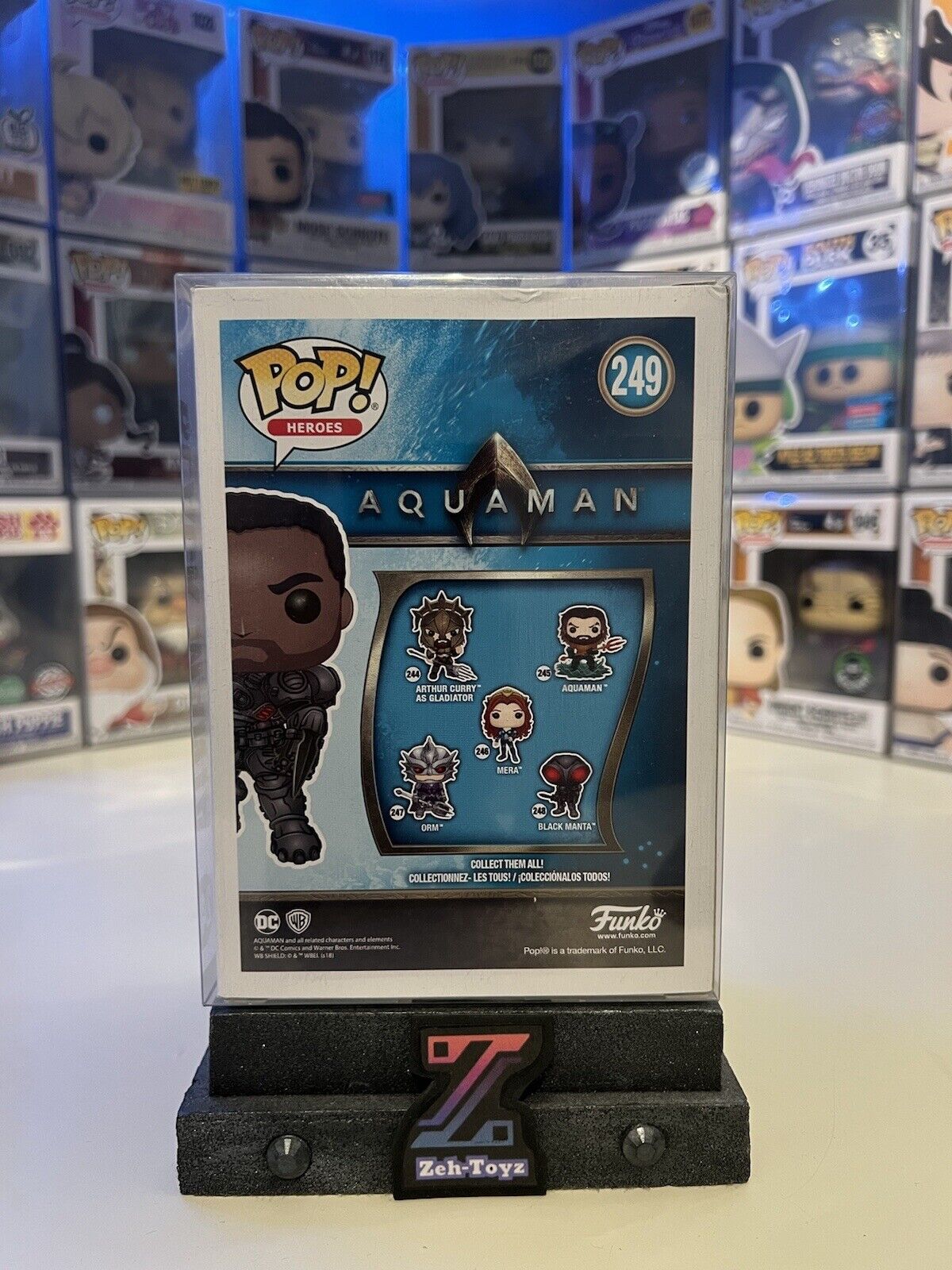 FUNKO POP! DC Aquaman Black Manta #249