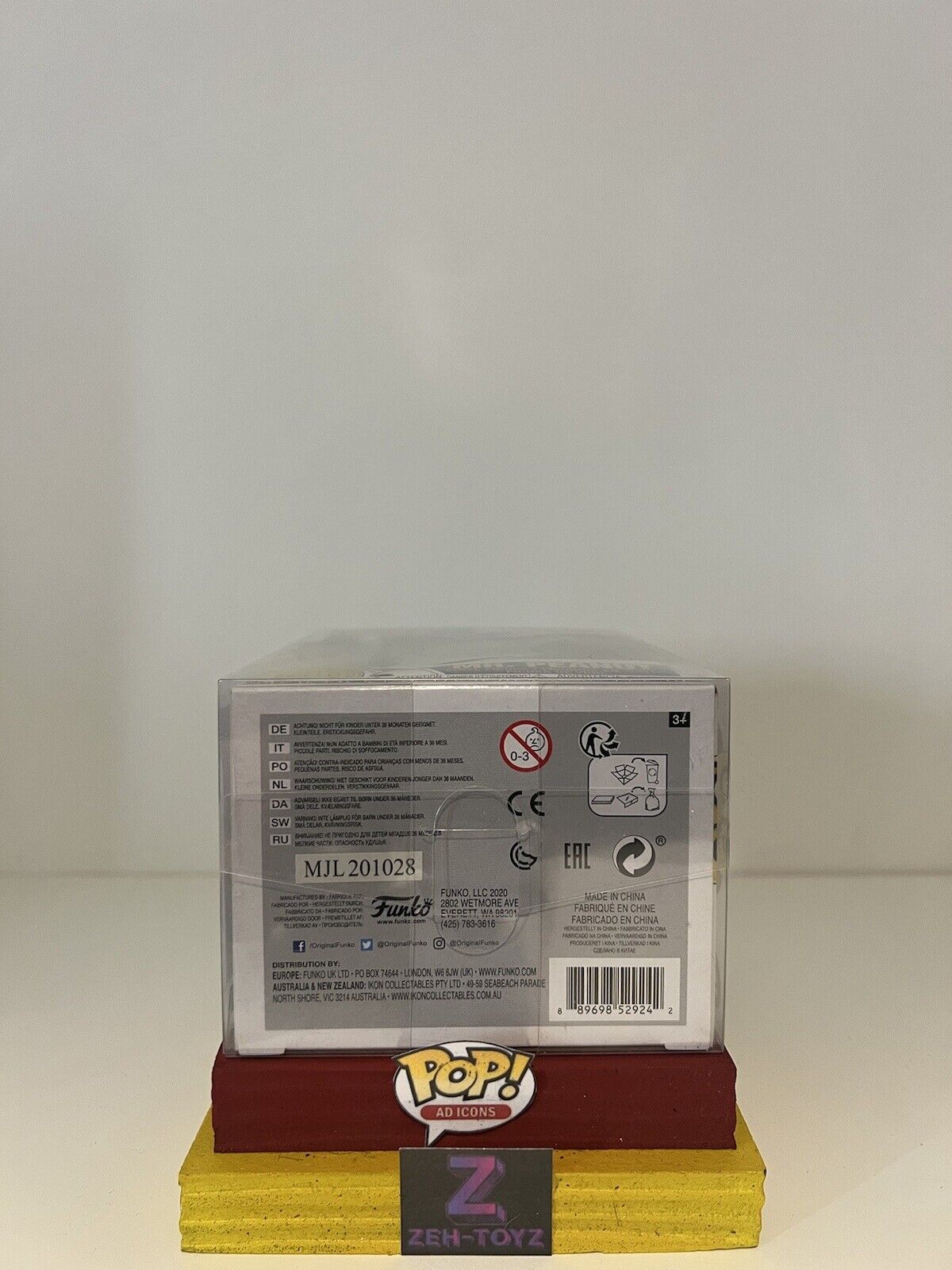 FUNKO POP! Ad Icons Planters Mr Peanut #107