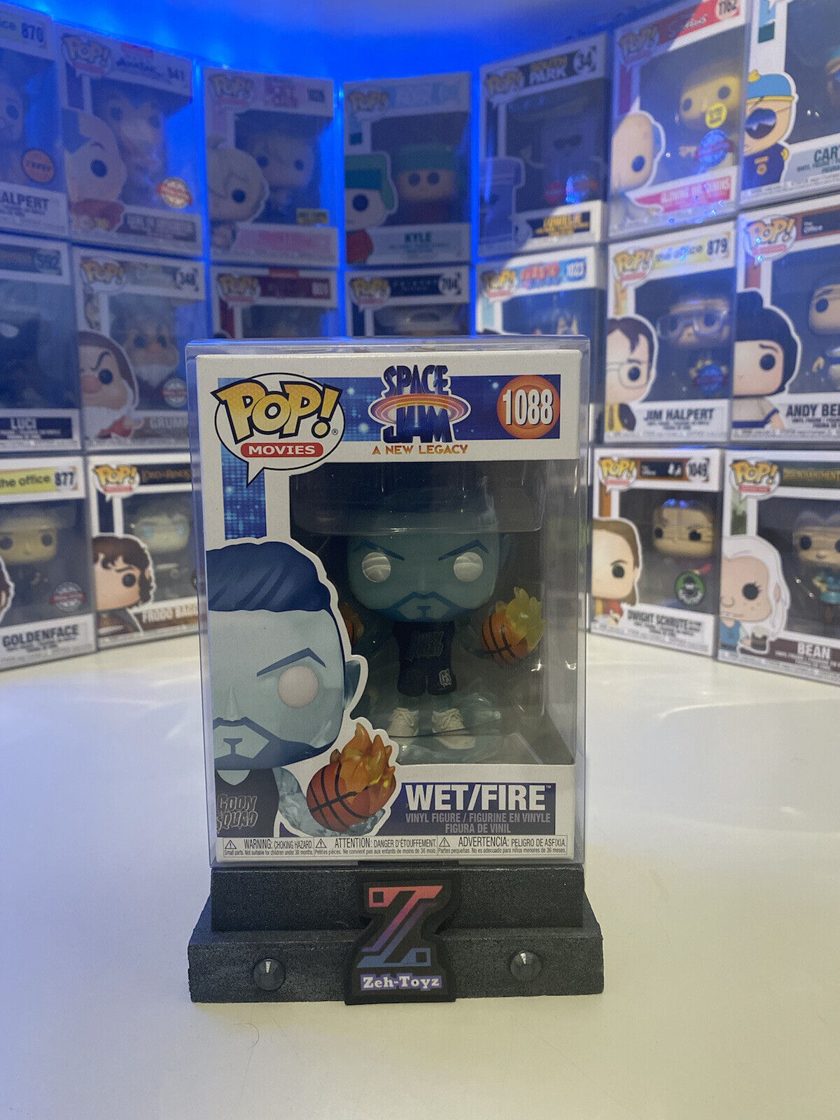 FUNKO POP! Basketball Movies Space Jam Wet / Fire #1088