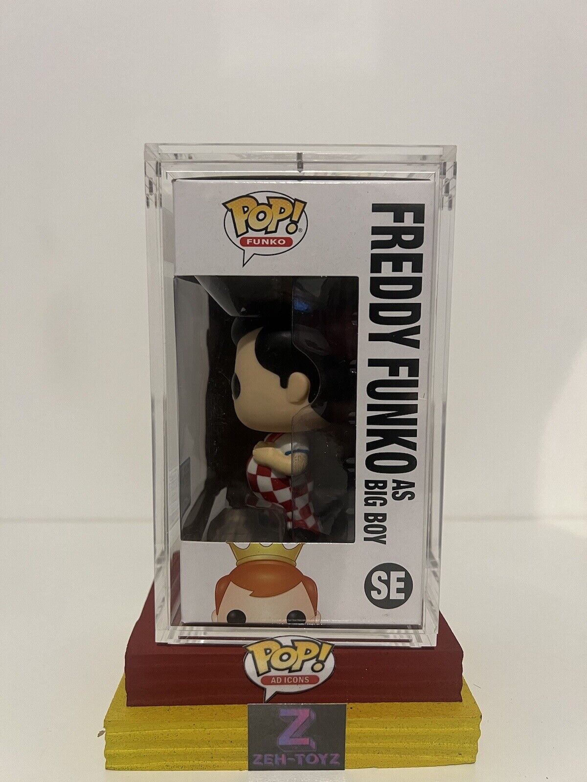 FUNKO POP! Grail Ad Icons Freddy Funko As Big Boy #SE 520pcs Limited Edition