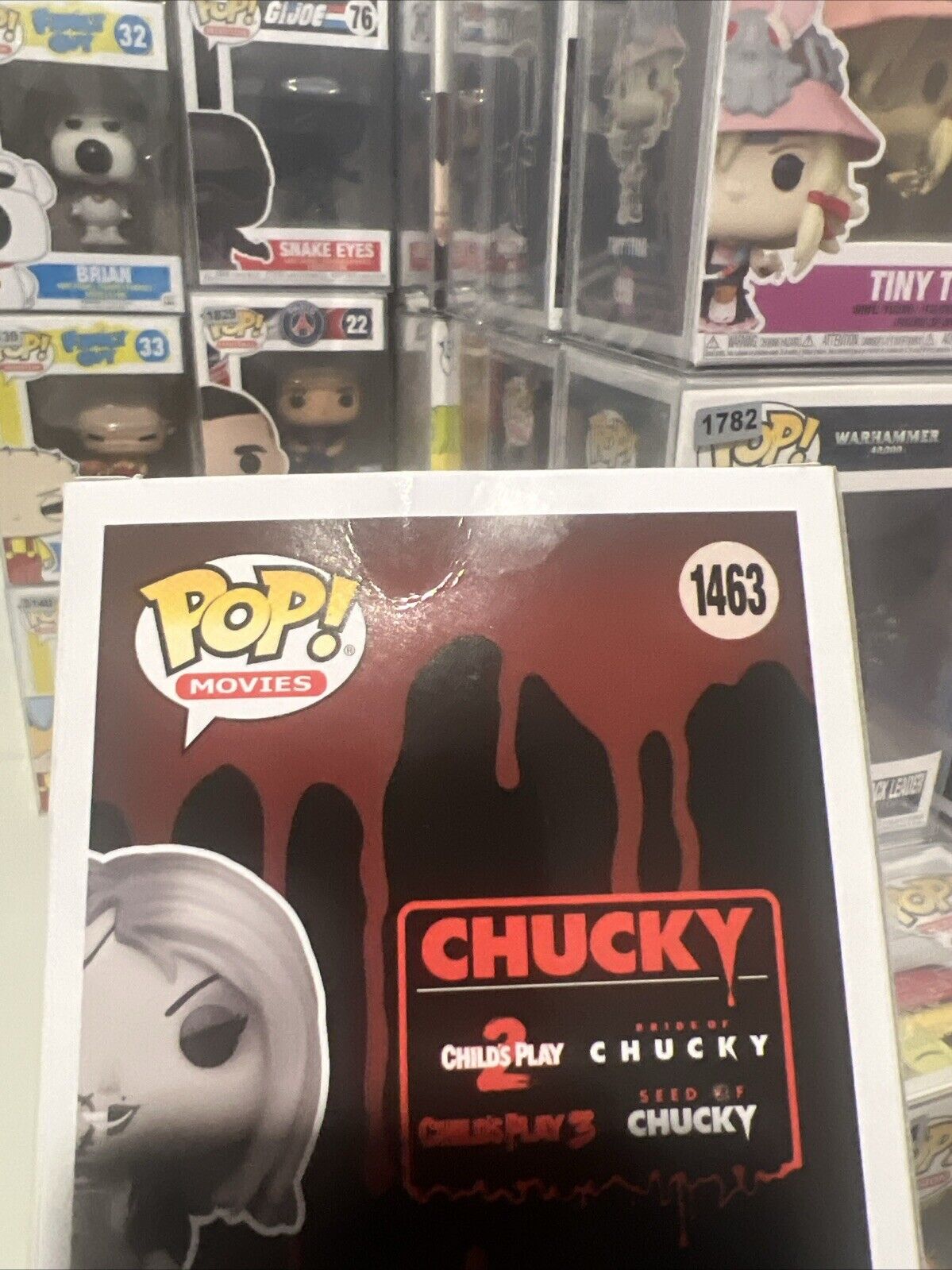 FUNKO POP! Horror Movies Bride Of Chucky - Chucky / Tiffany #1463