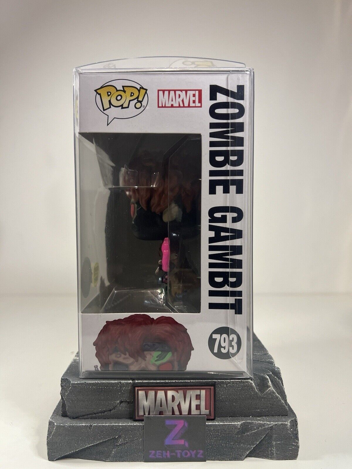 FUNKO POP! Marvel Studios Marvel Zombies - Zombie Gambit ##793 Glow In The Dark