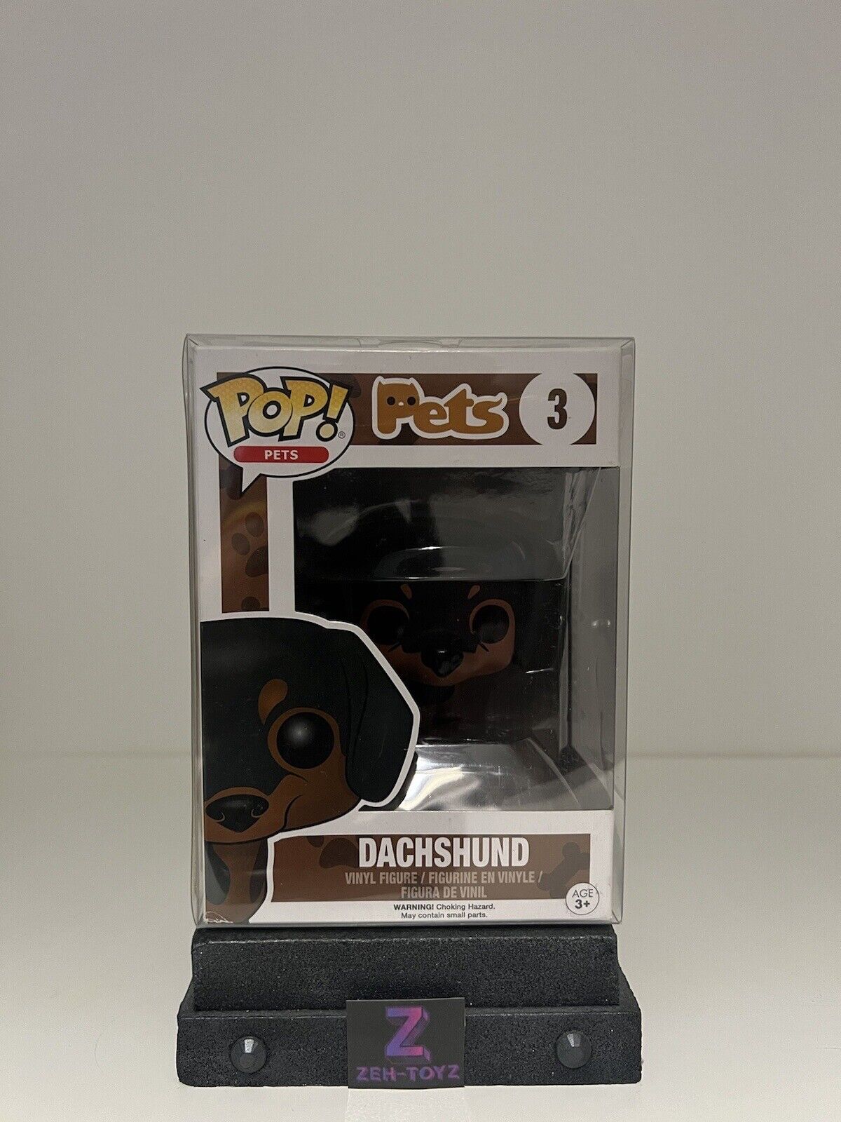 FUNKO POP! Animals Pets Dachshund #3 Vaulted Rare