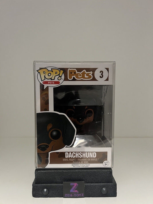 FUNKO POP! Animals Pets Dachshund #3 Vaulted Rare