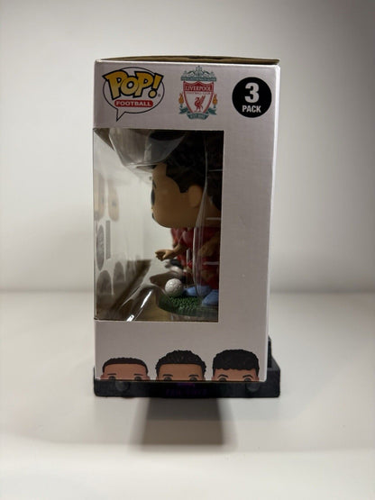 FUNKO POP! Football Liverpool FC Darwin Nunez Mohammed Salah Luis Diaz #3 Pack