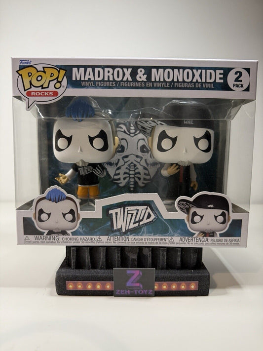 FUNKO POP! Music Pop Rocks Twiztid Madrox & Monoxide #2 pack